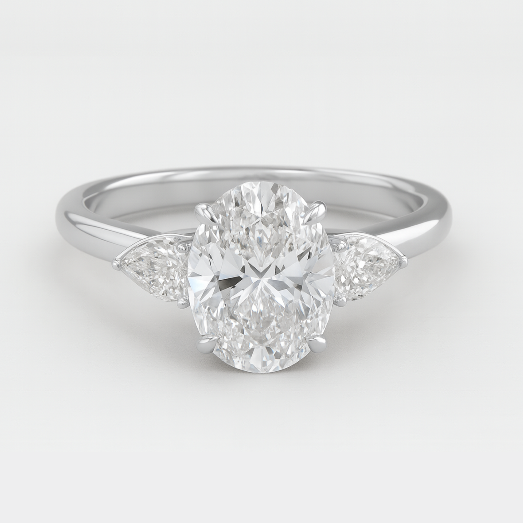 ELARA | Anillo trilogía oval