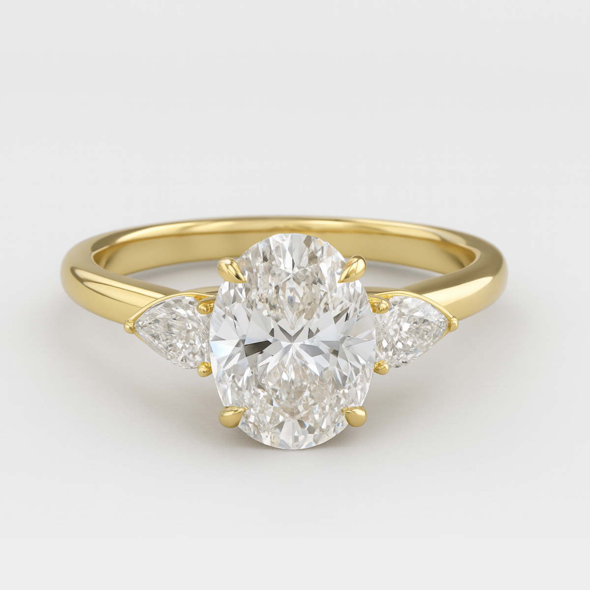 ELARA | Anillo trilogía oval