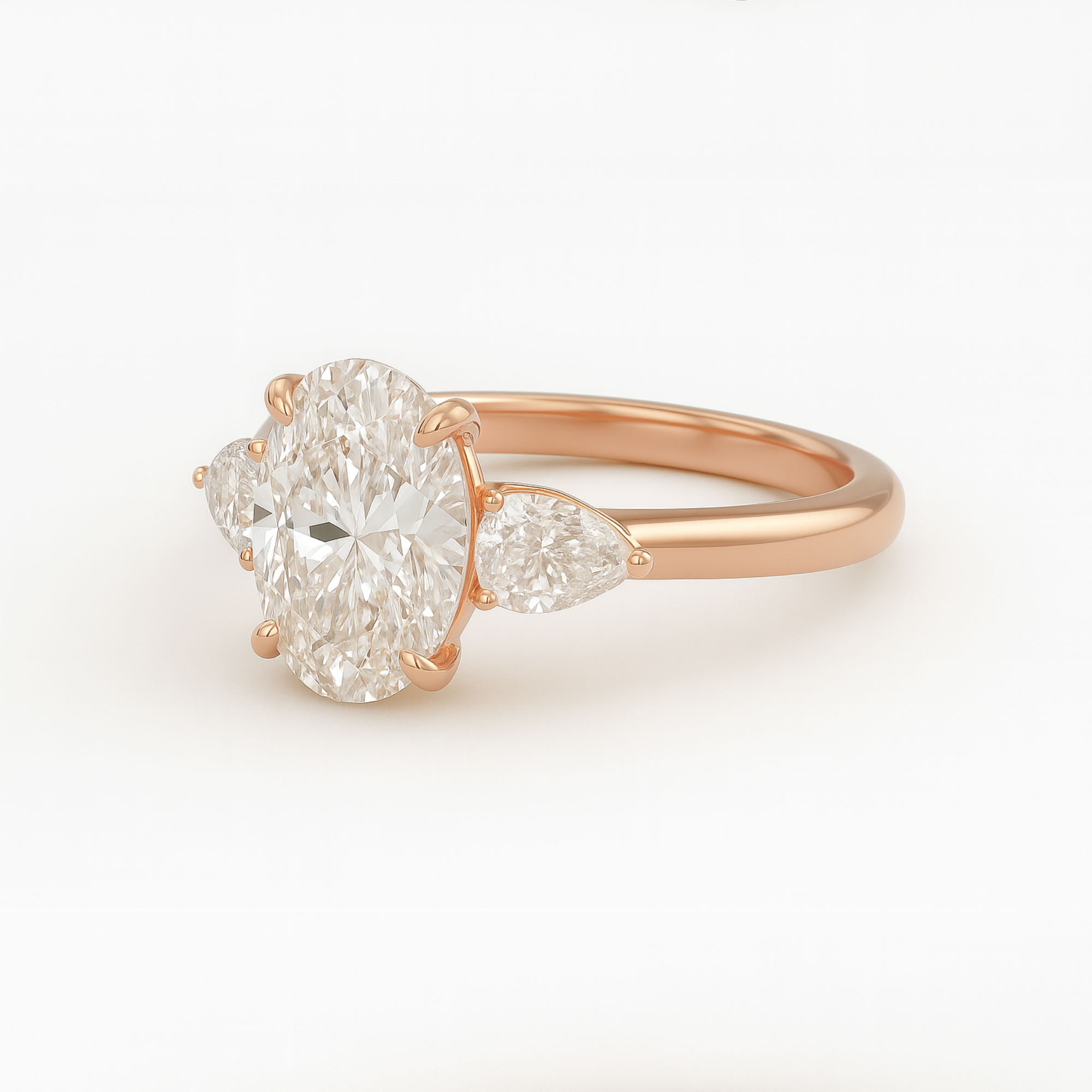 ELARA | Anillo trilogía oval