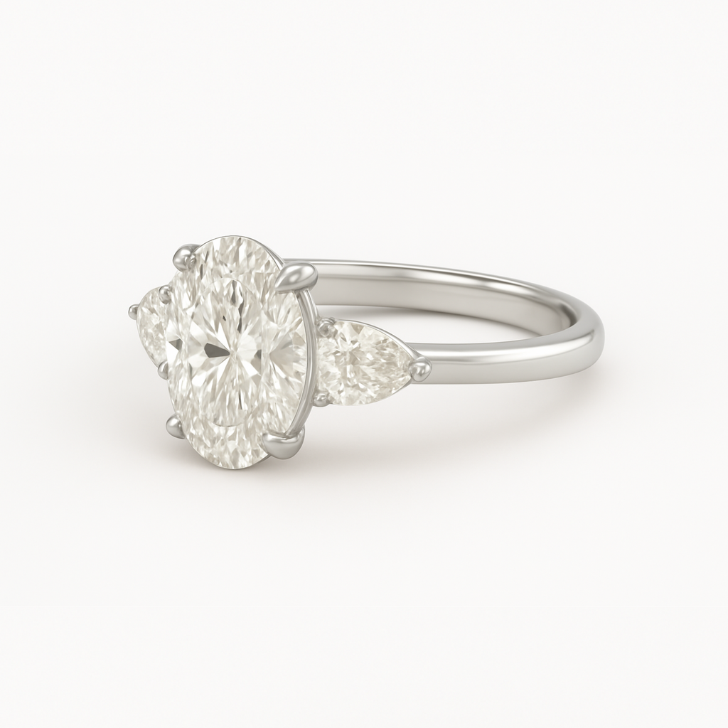 ELARA | Anillo trilogía oval