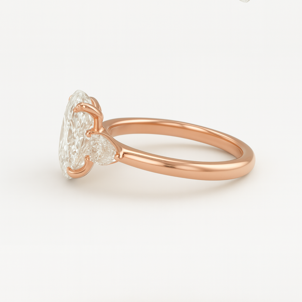 ELARA | Anillo trilogía oval