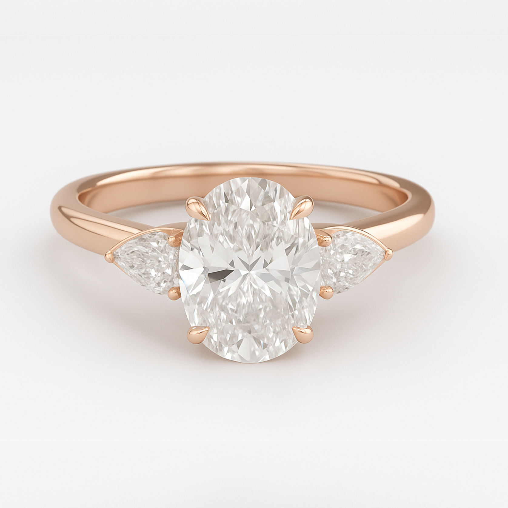 ELARA | Anillo trilogía oval