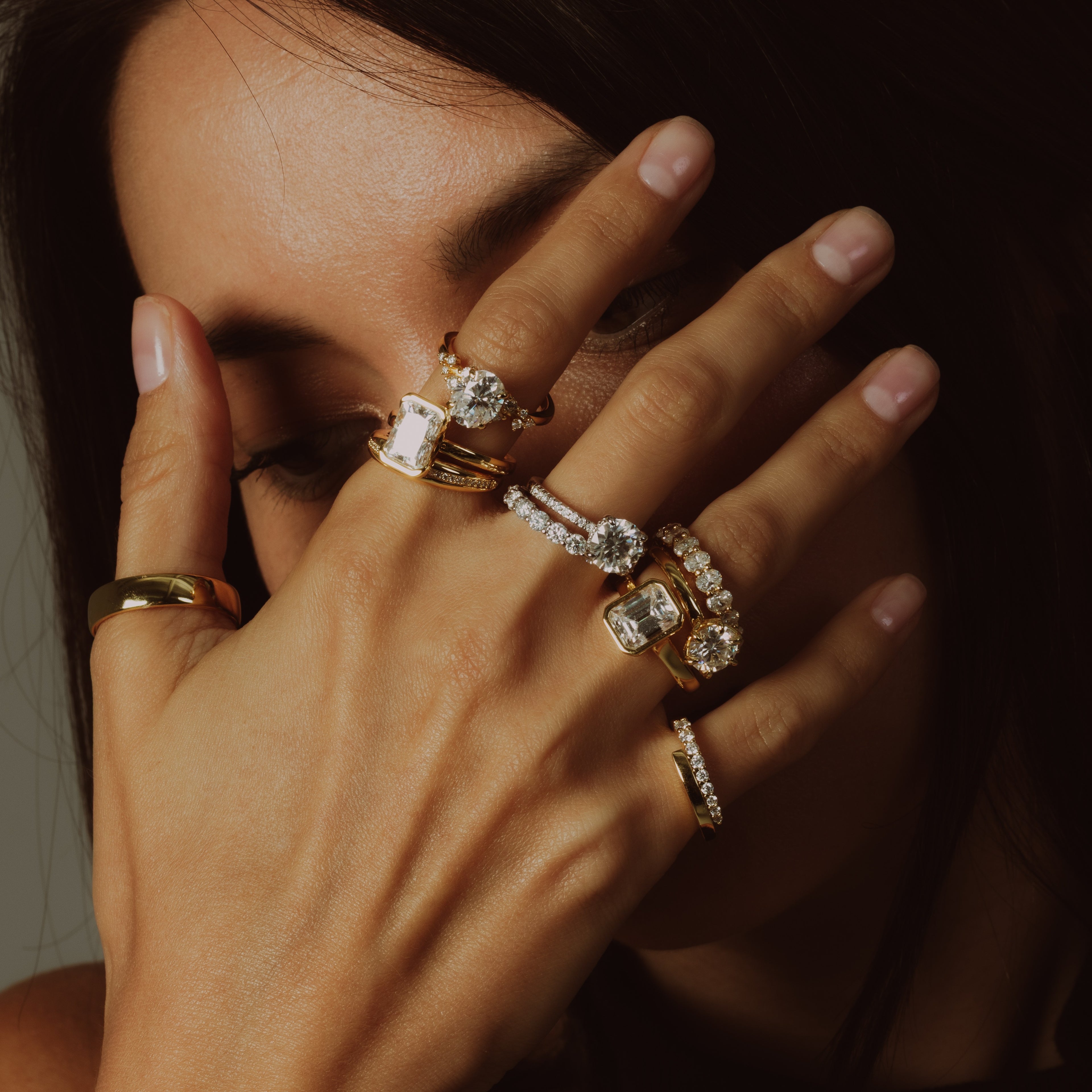 GAIA | Anillo solitario princesa