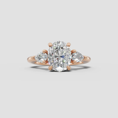 ELARA | Anillo trilogía oval