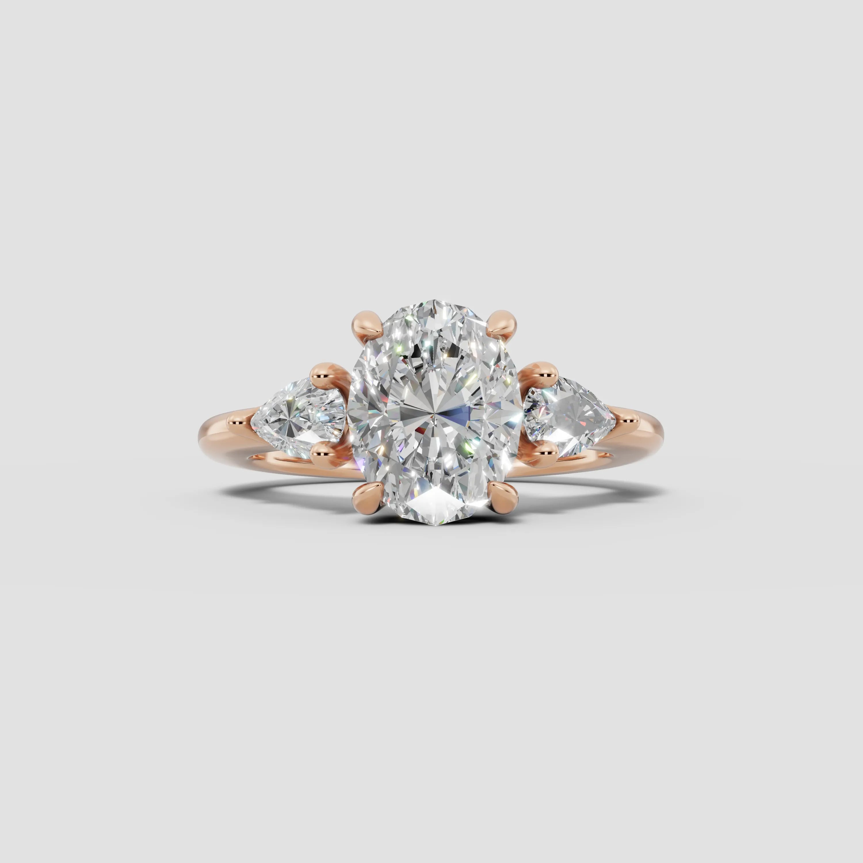 ELARA | Anillo trilogía oval