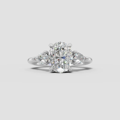 ELARA | Anillo trilogía oval