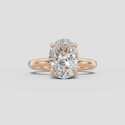 GAIA | Anillo solitario oval