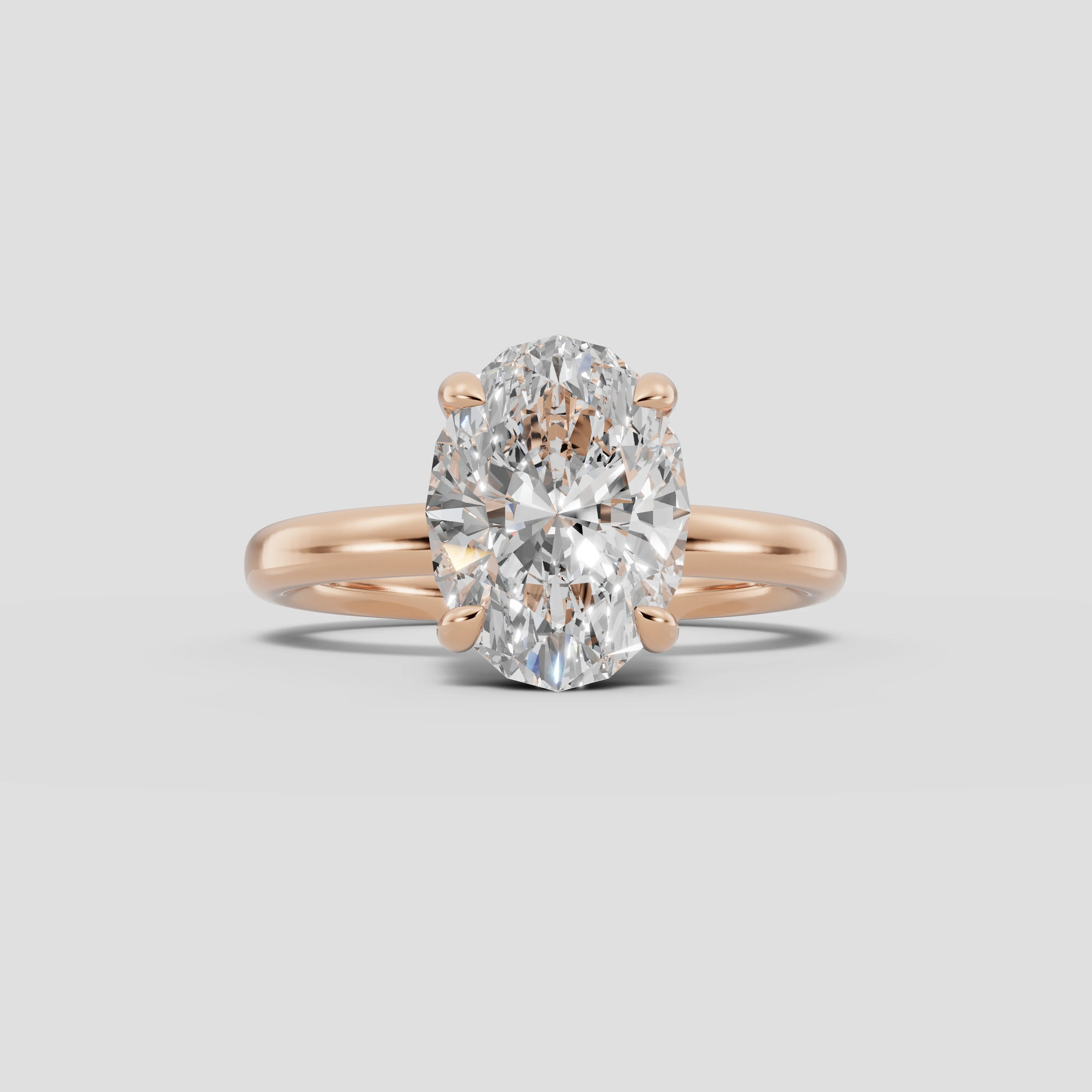 GAIA | Anillo solitario oval
