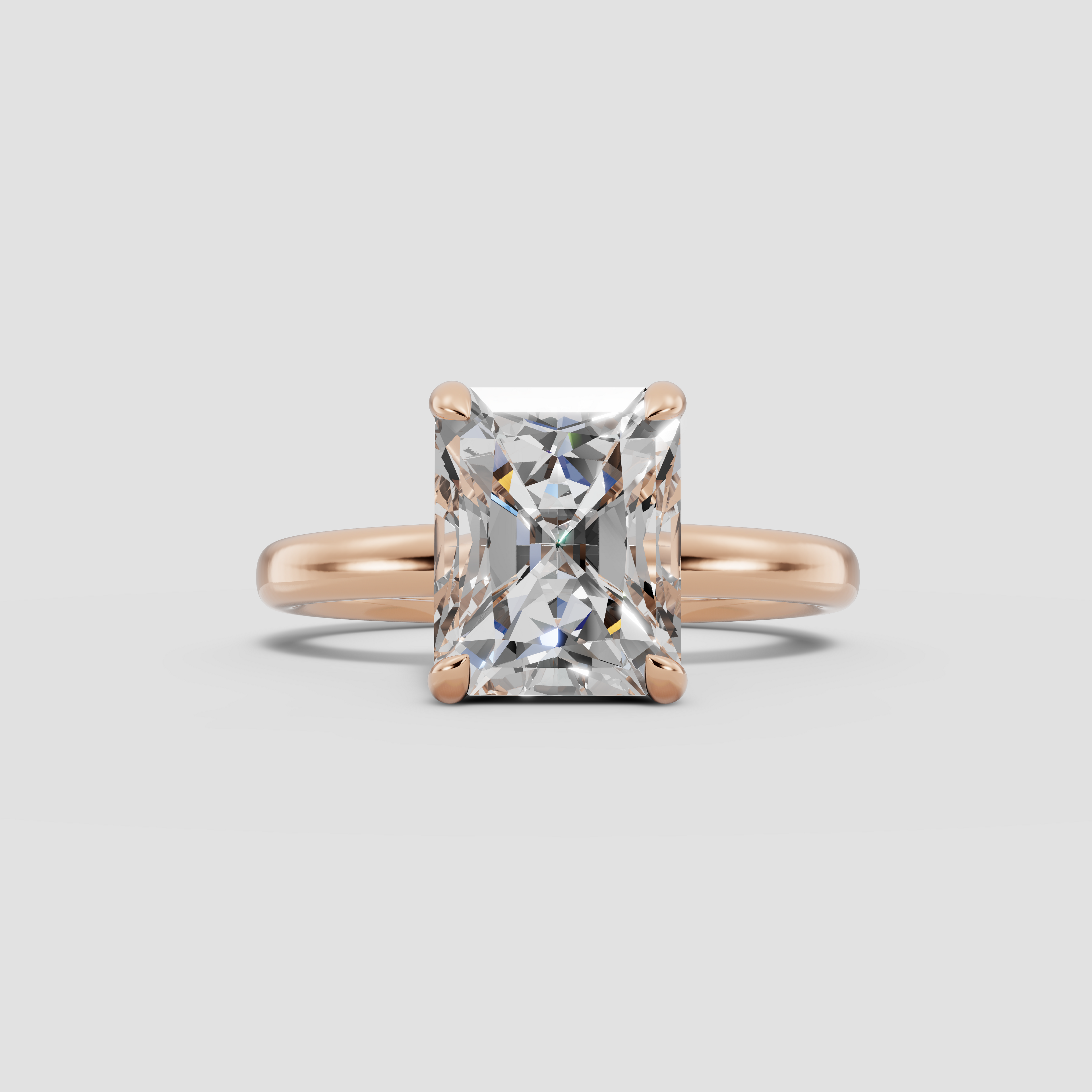 GAIA | Anillo solitario radiante