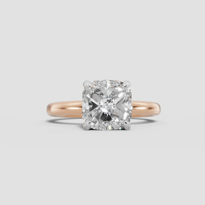 GAIA | Anillo solitario cojín