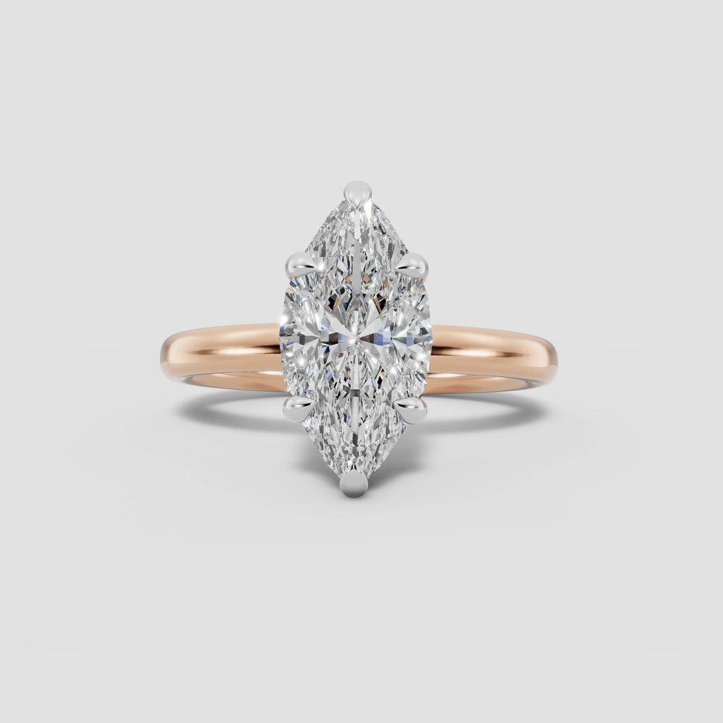 GAIA | Anillo solitario marquesa