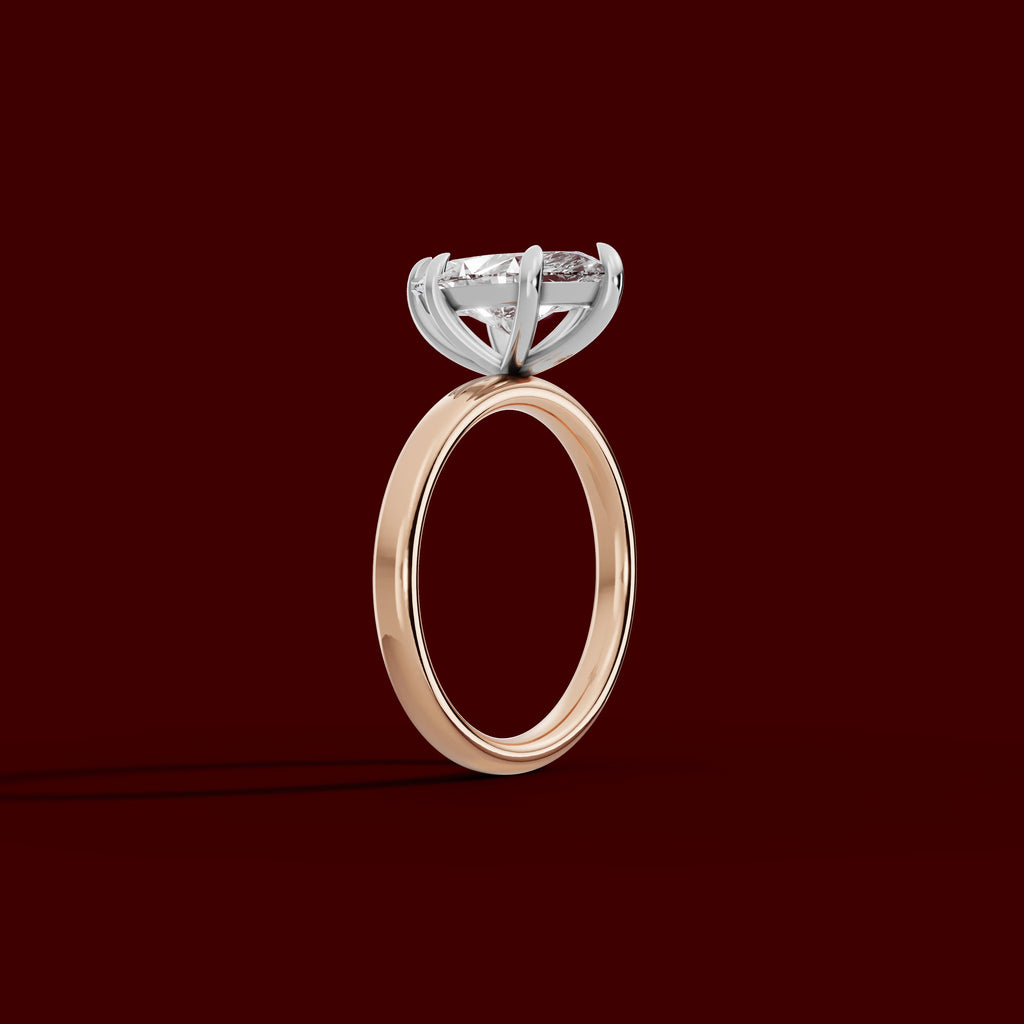 GAIA | Anillo solitario marquesa