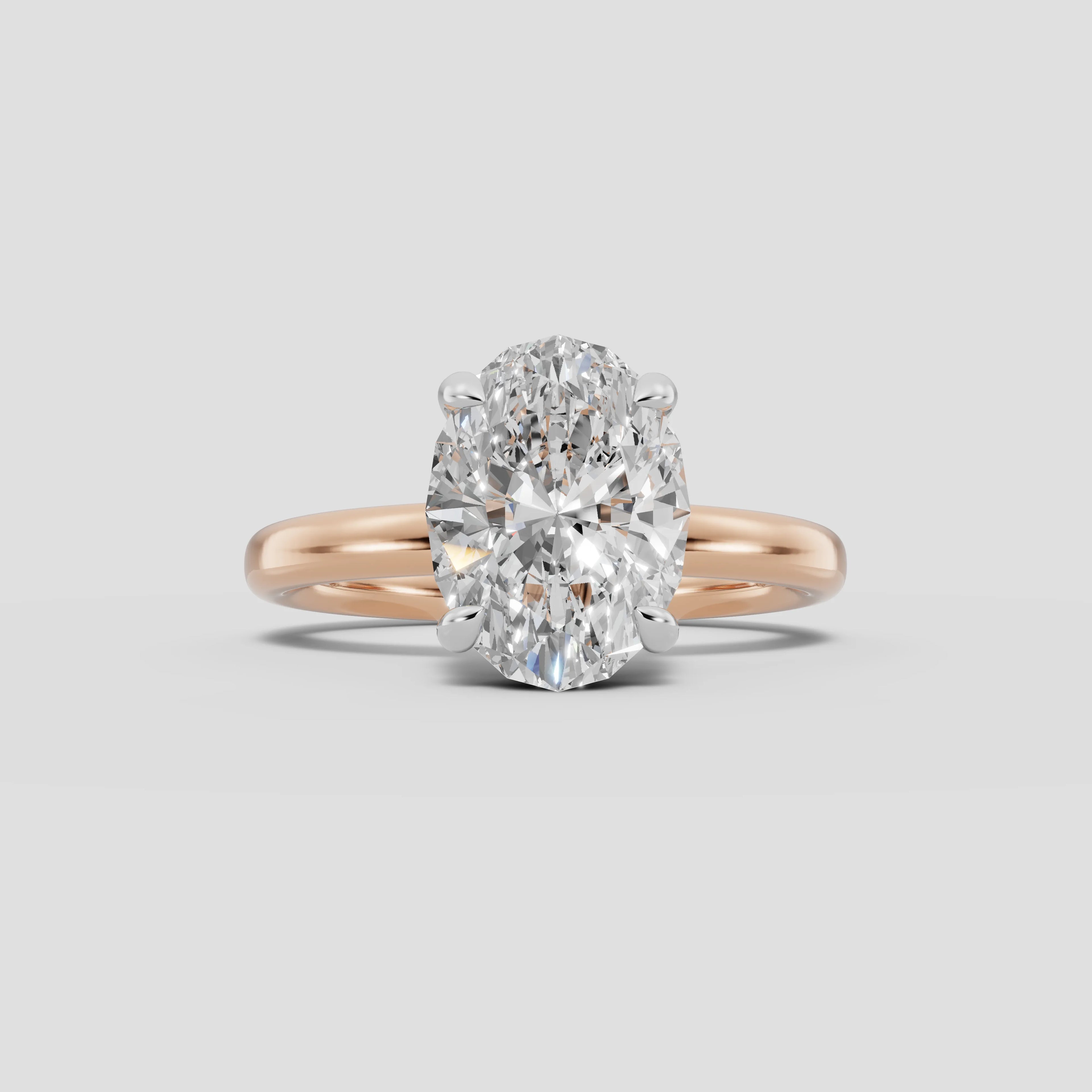 GAIA | Anillo solitario oval