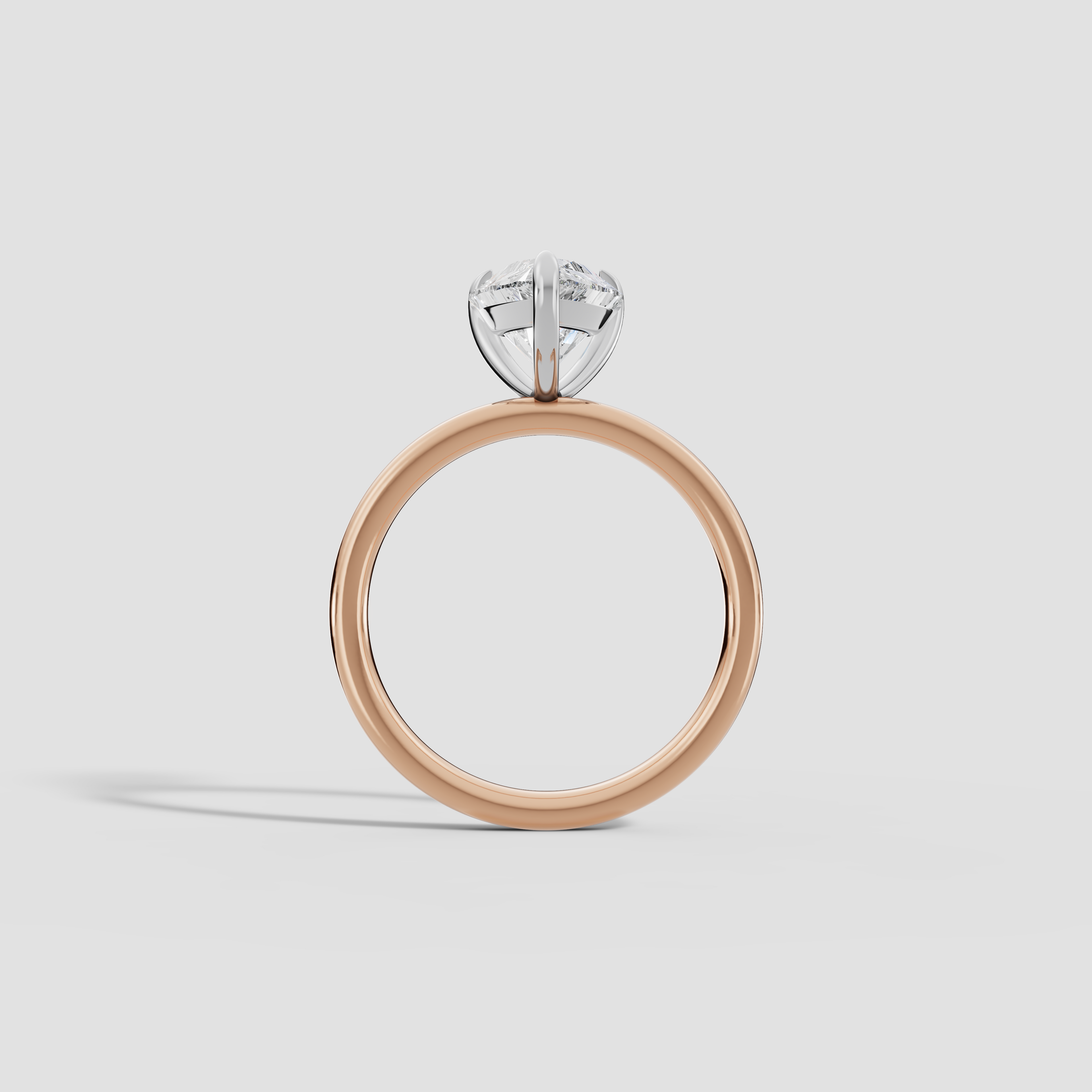 GAIA | Anillo solitario pera