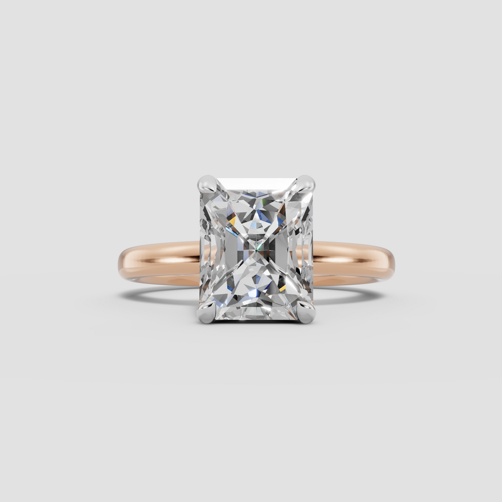 GAIA | Anillo solitario radiante