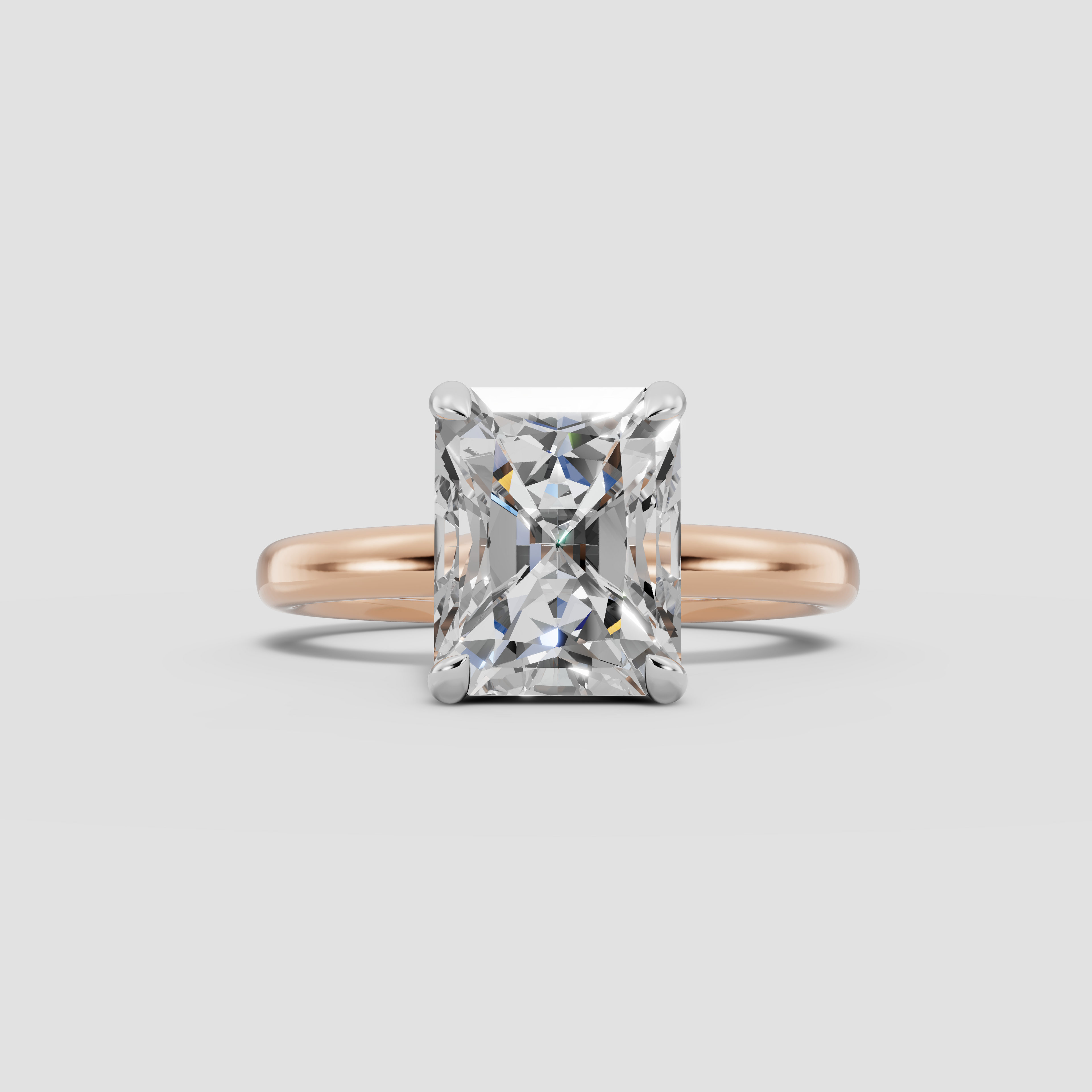 GAIA | Anillo solitario radiante