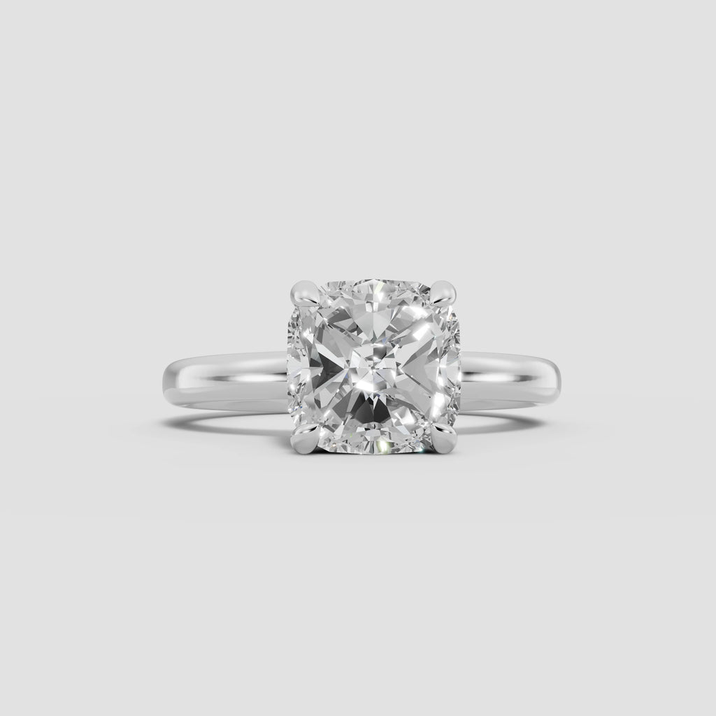 GAIA | Anillo solitario cojín