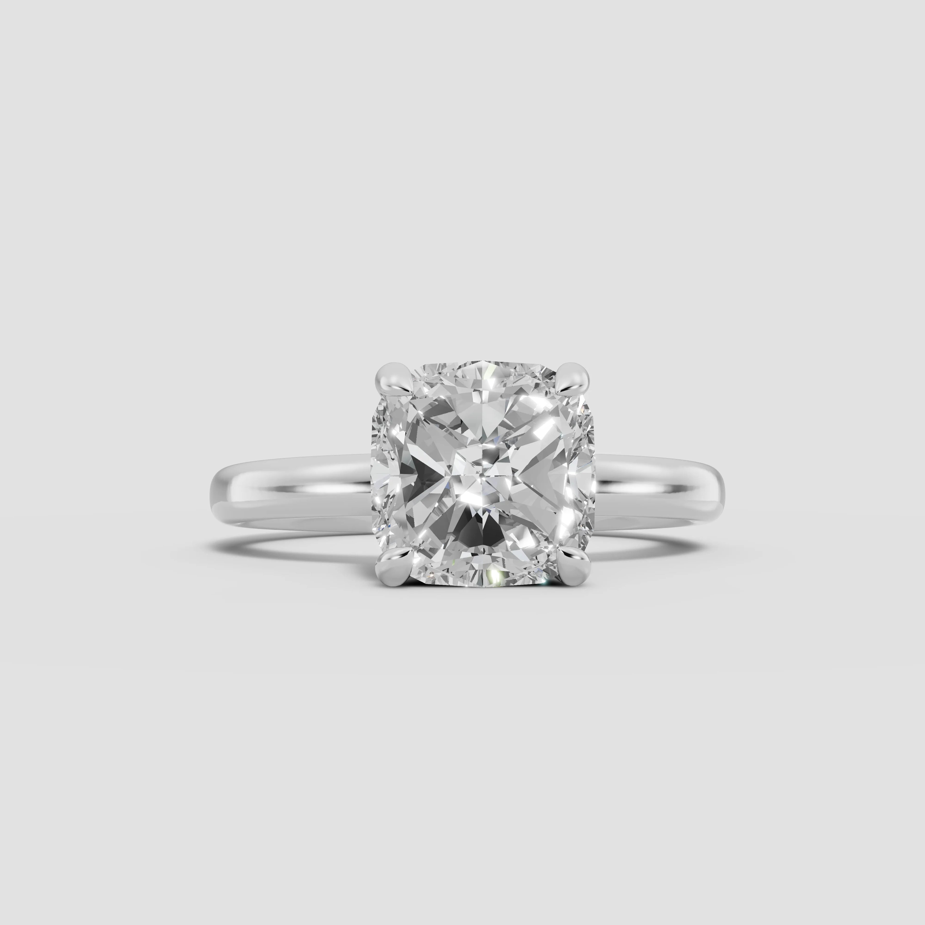 GAIA | Anillo solitario cojín