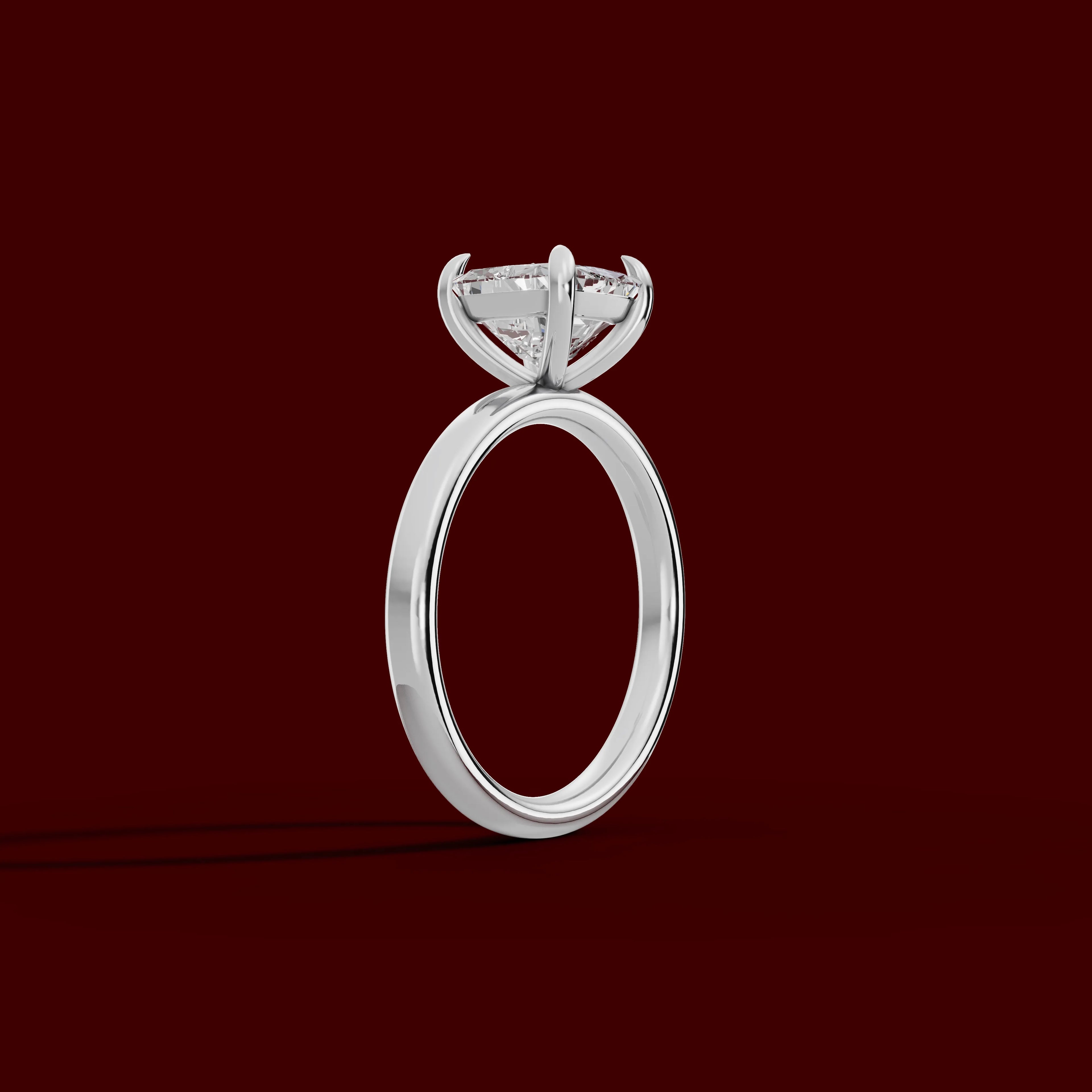GAIA | Anillo solitario cojín
