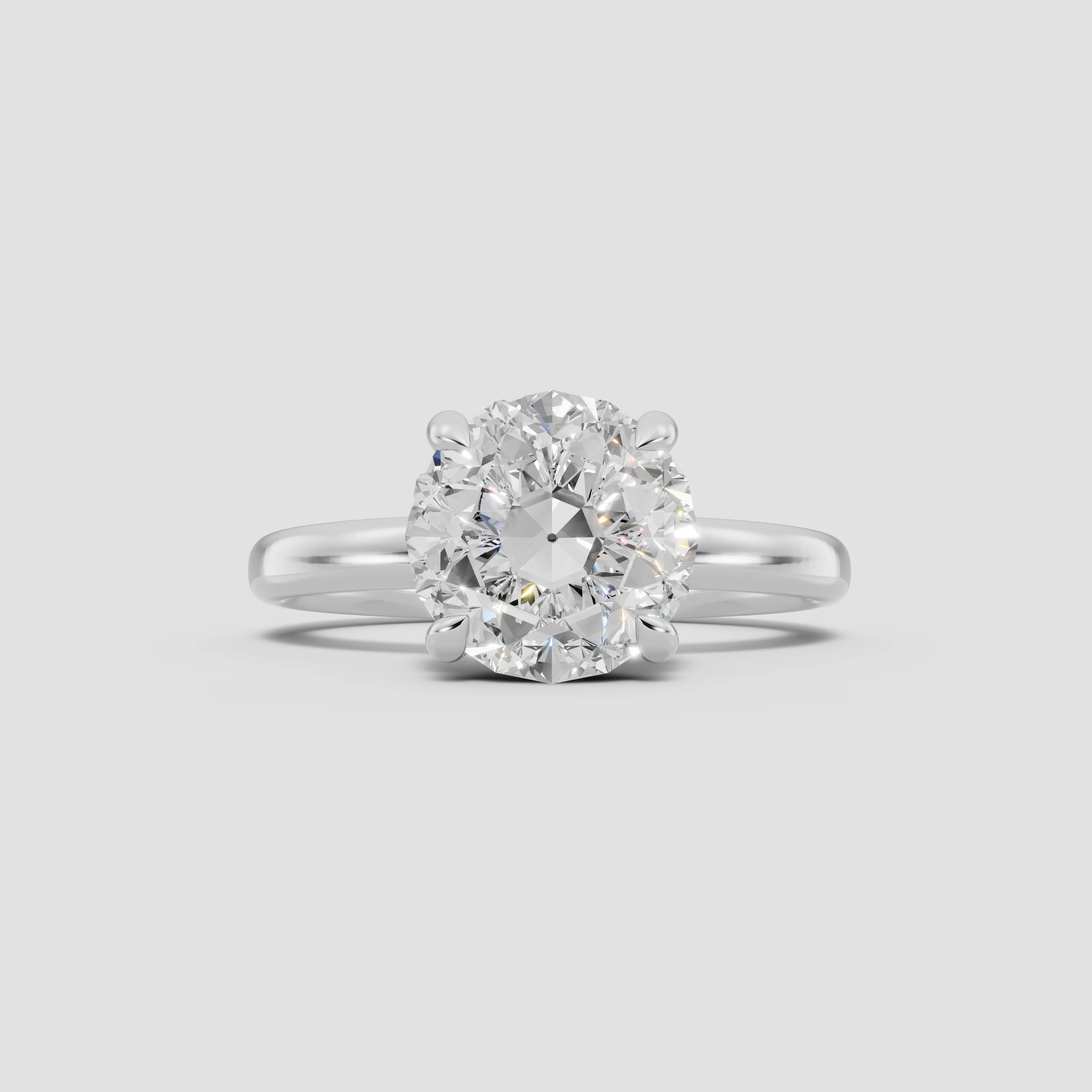 GAIA | Anillo solitario brillante