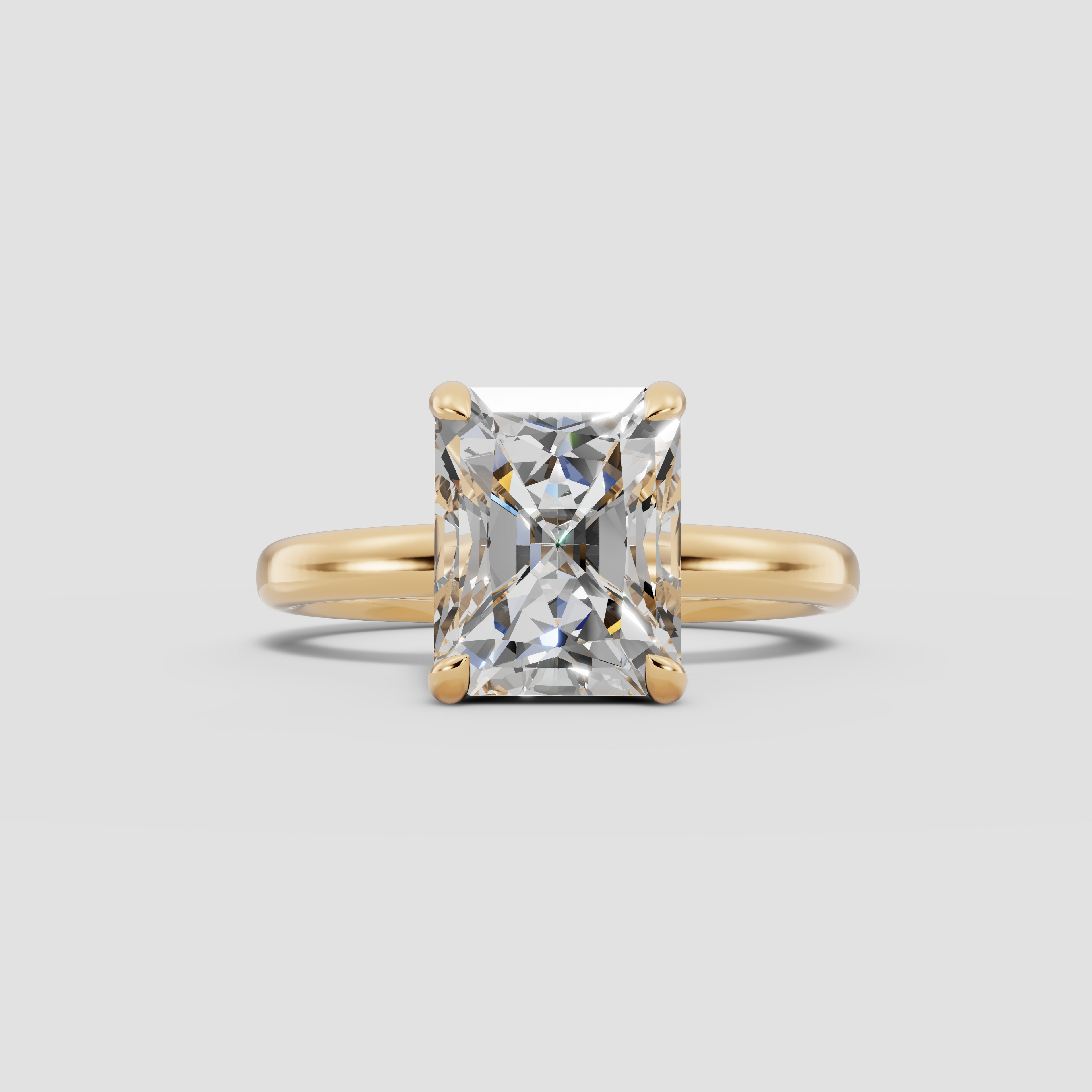 GAIA | Anillo solitario radiante