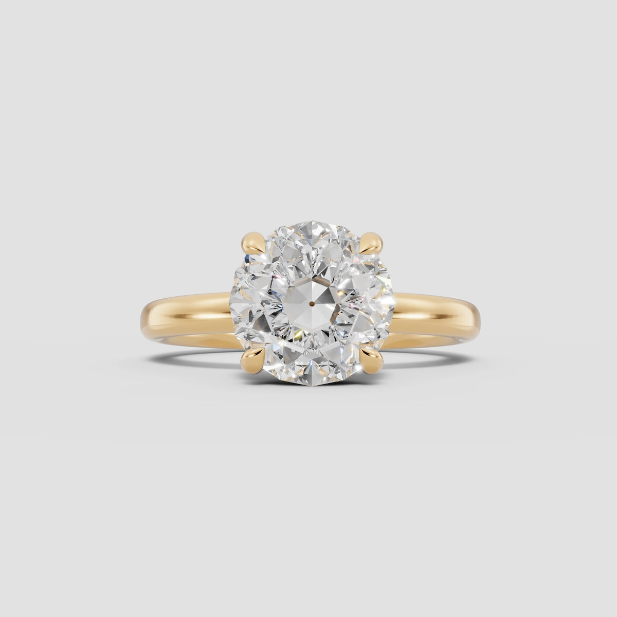 GAIA | Anillo solitario brillante
