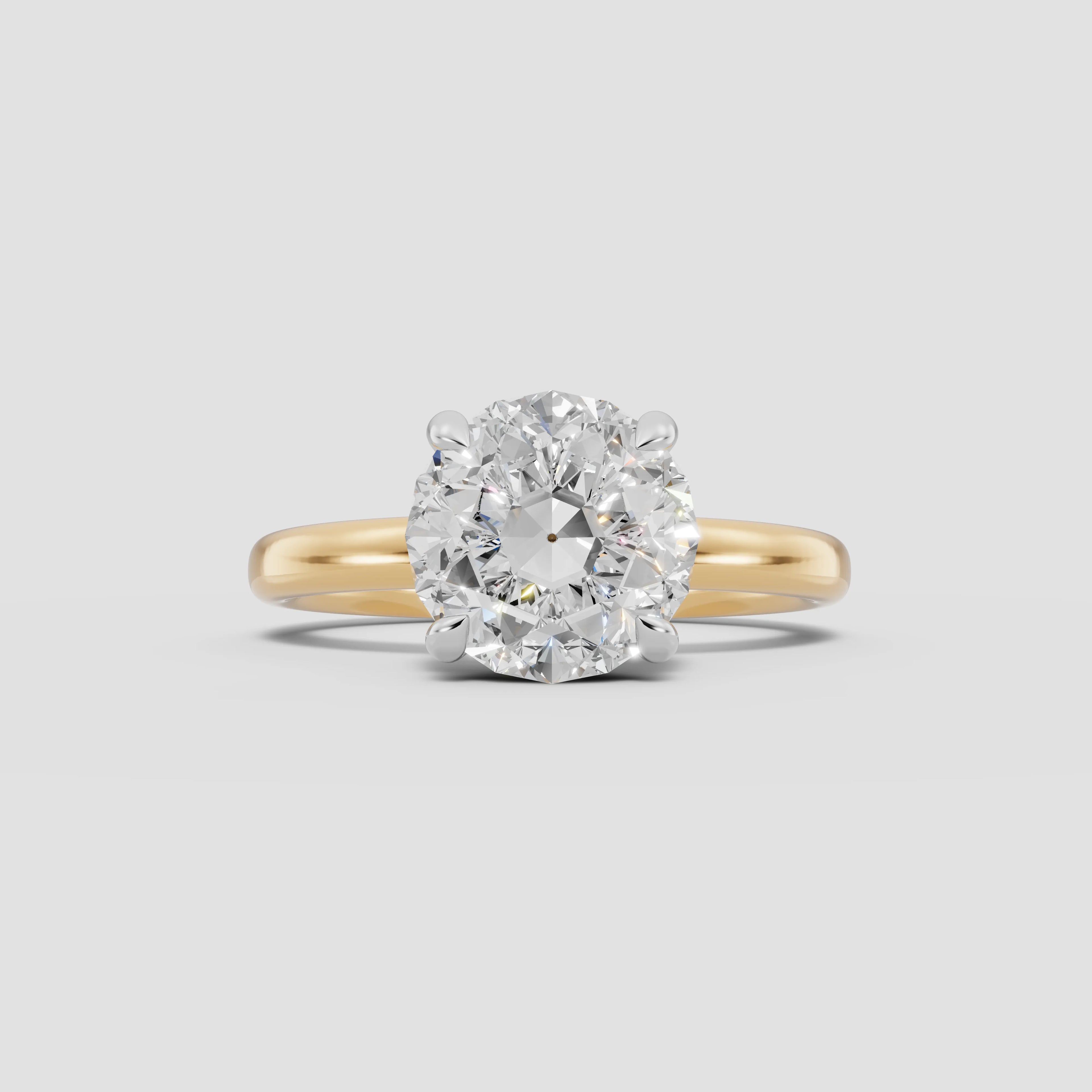 GAIA | Anillo solitario brillante