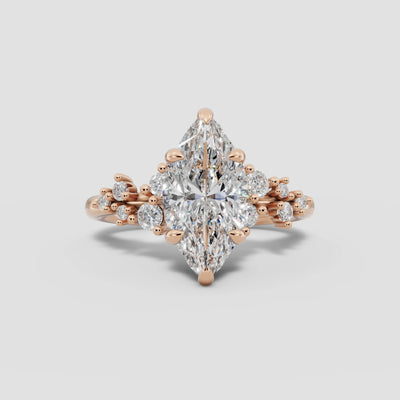 JASMINE | Anillo clúster marquesa