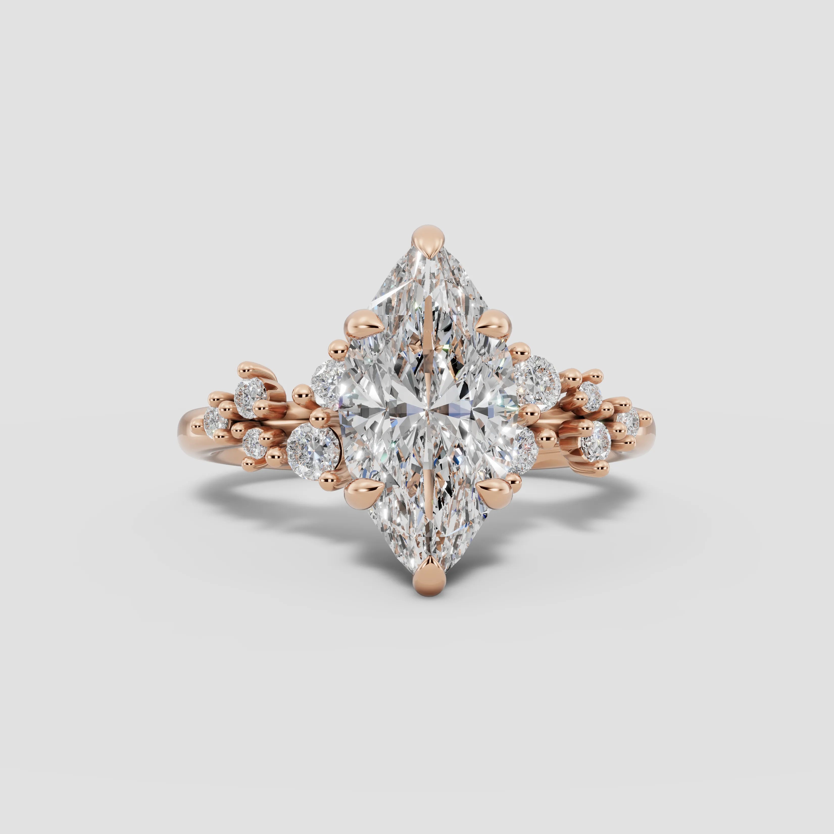 JASMINE | Anillo clúster marquesa