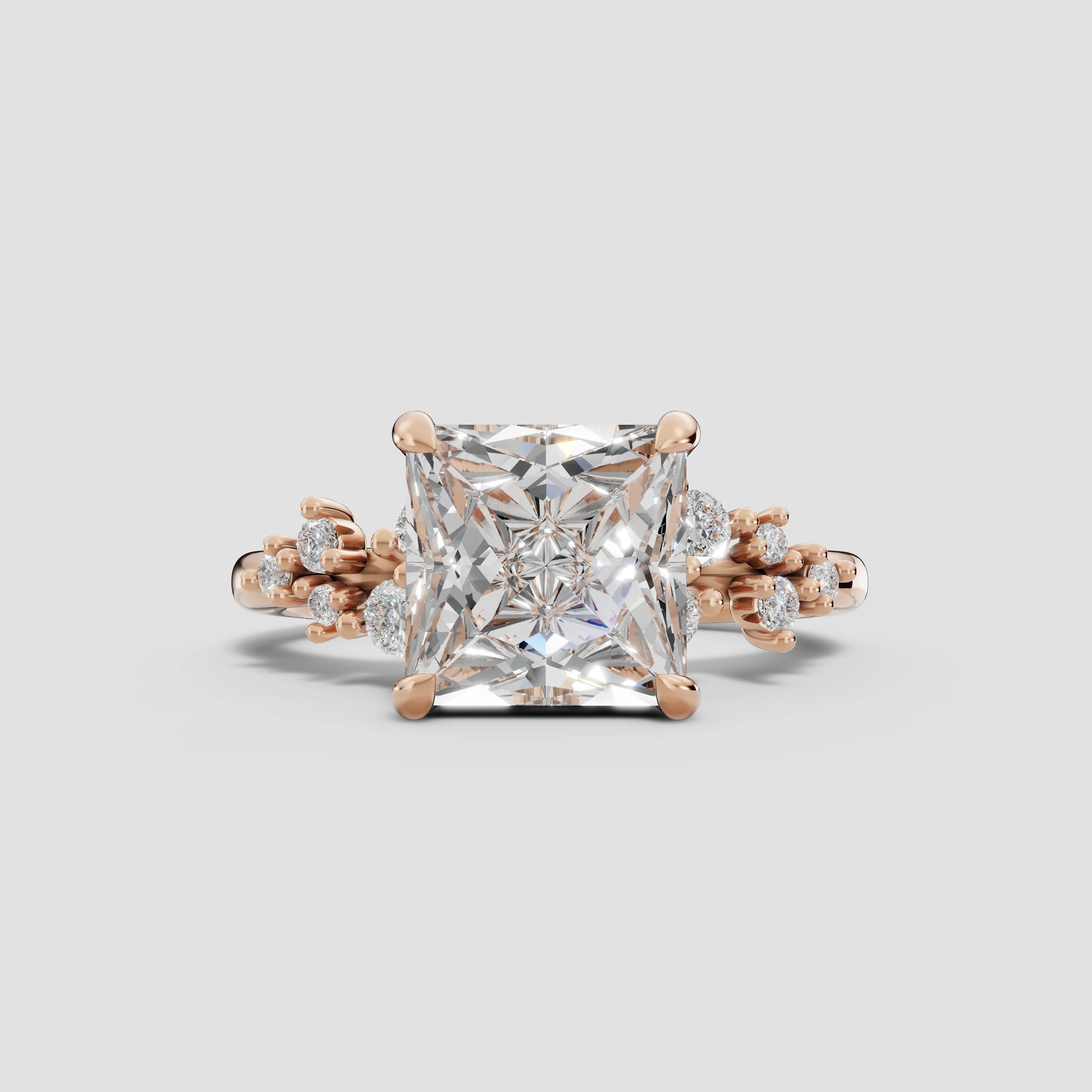 JASMINE | Anillo clúster princesa