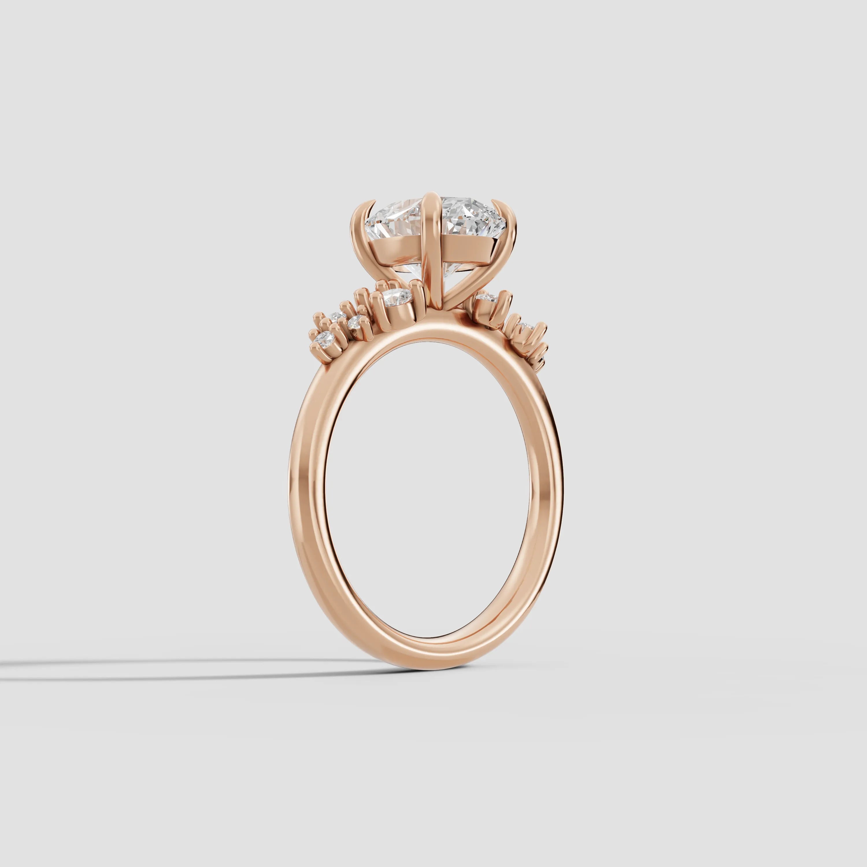 JASMINE | Anillo clúster oval
