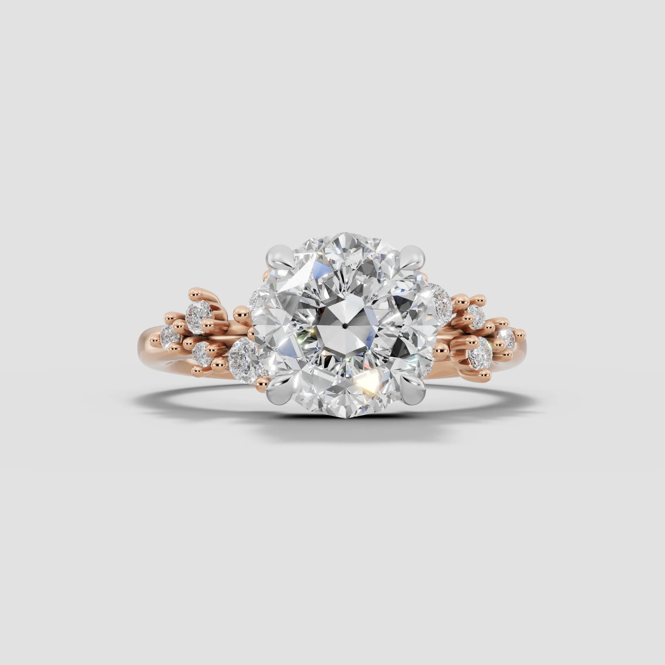 JASMINE | Anillo clúster brillante