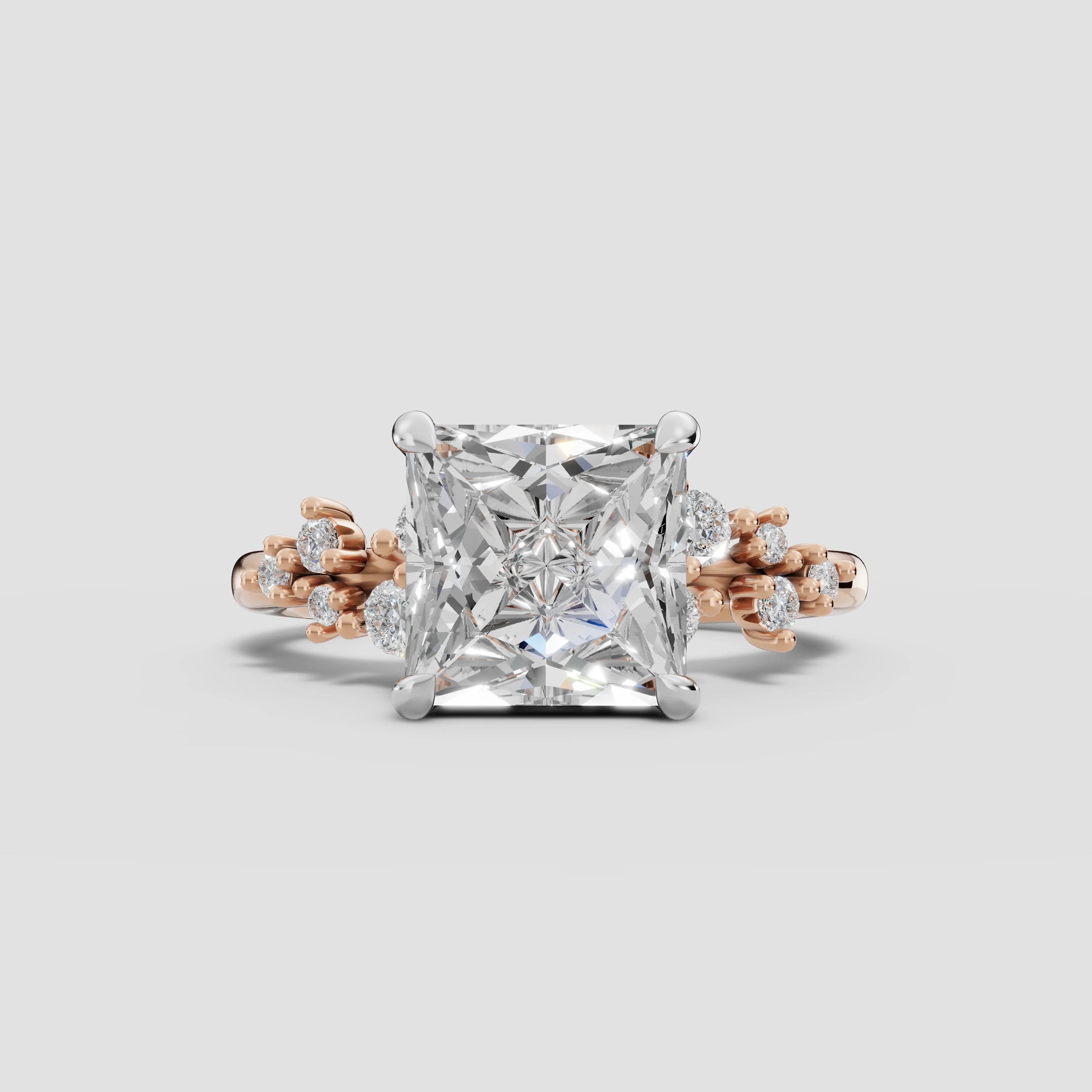 JASMINE | Anillo clúster princesa