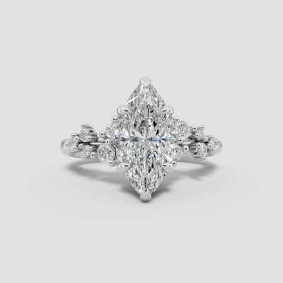 JASMINE | Anillo clúster marquesa