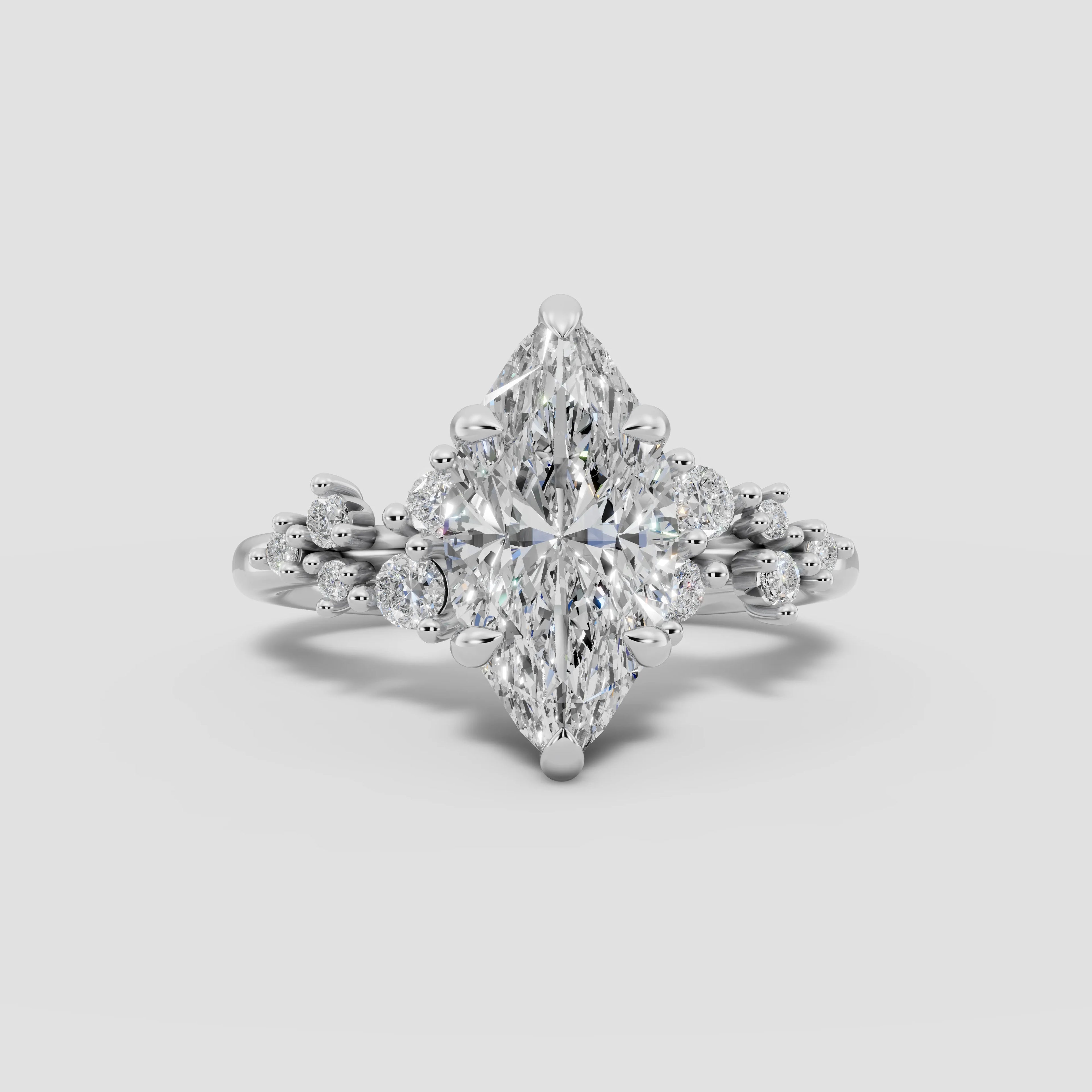JASMINE | Anillo clúster marquesa