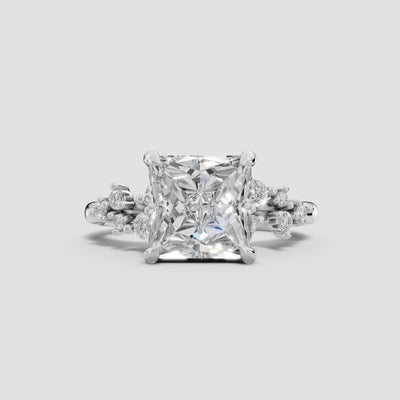 JASMINE | Anillo clúster princesa