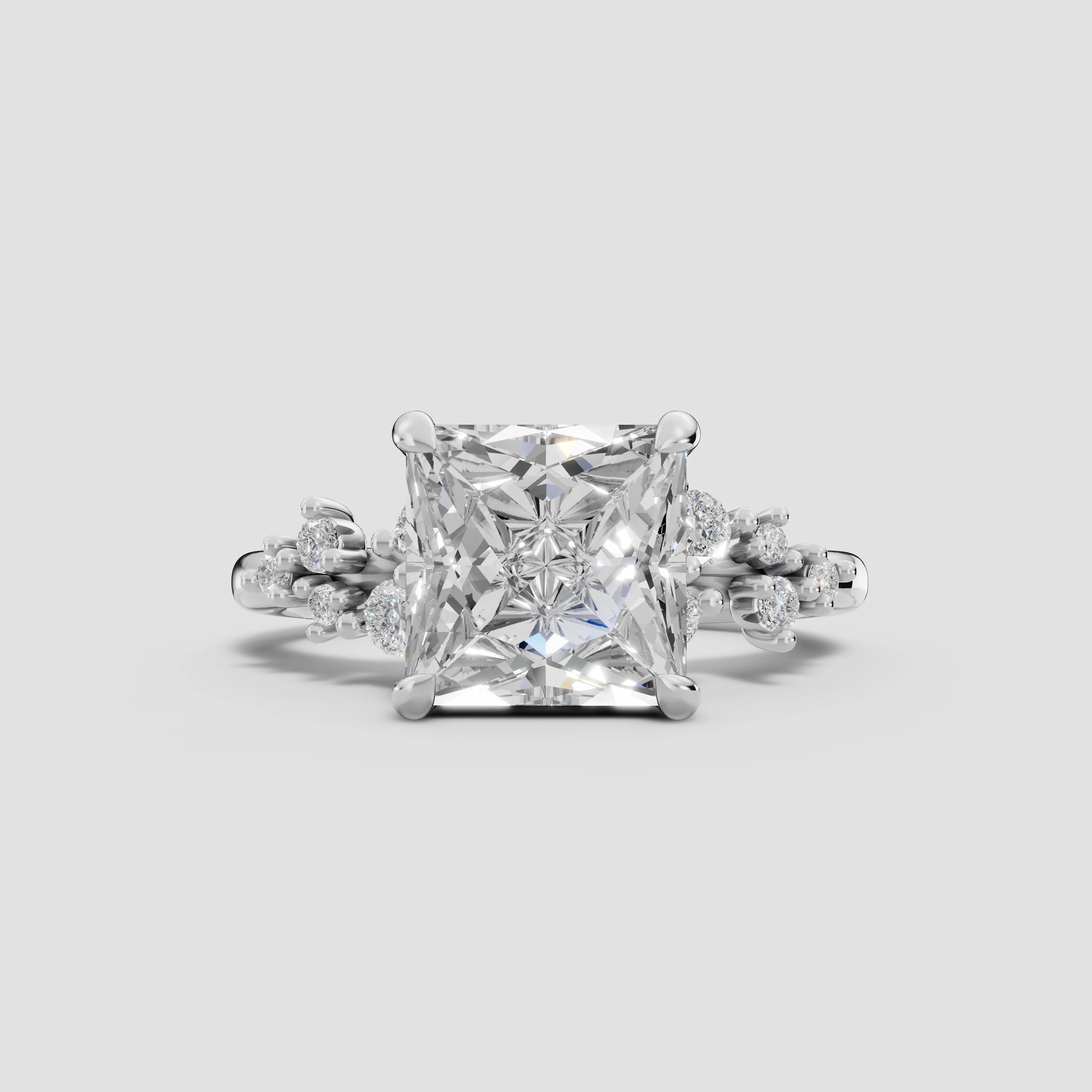 JASMINE | Anillo clúster princesa