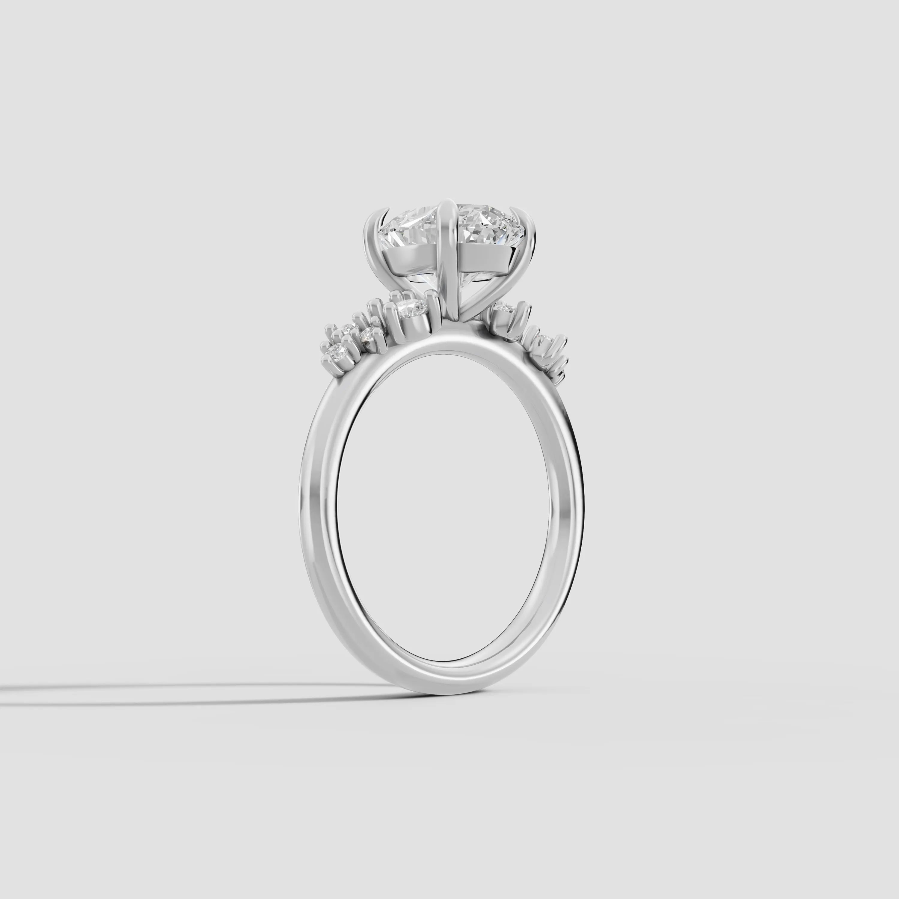 JASMINE | Anillo clúster oval