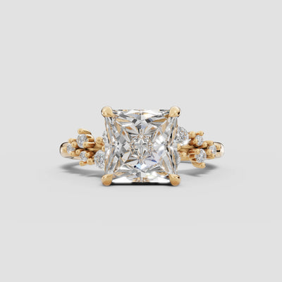 JASMINE | Anillo clúster princesa