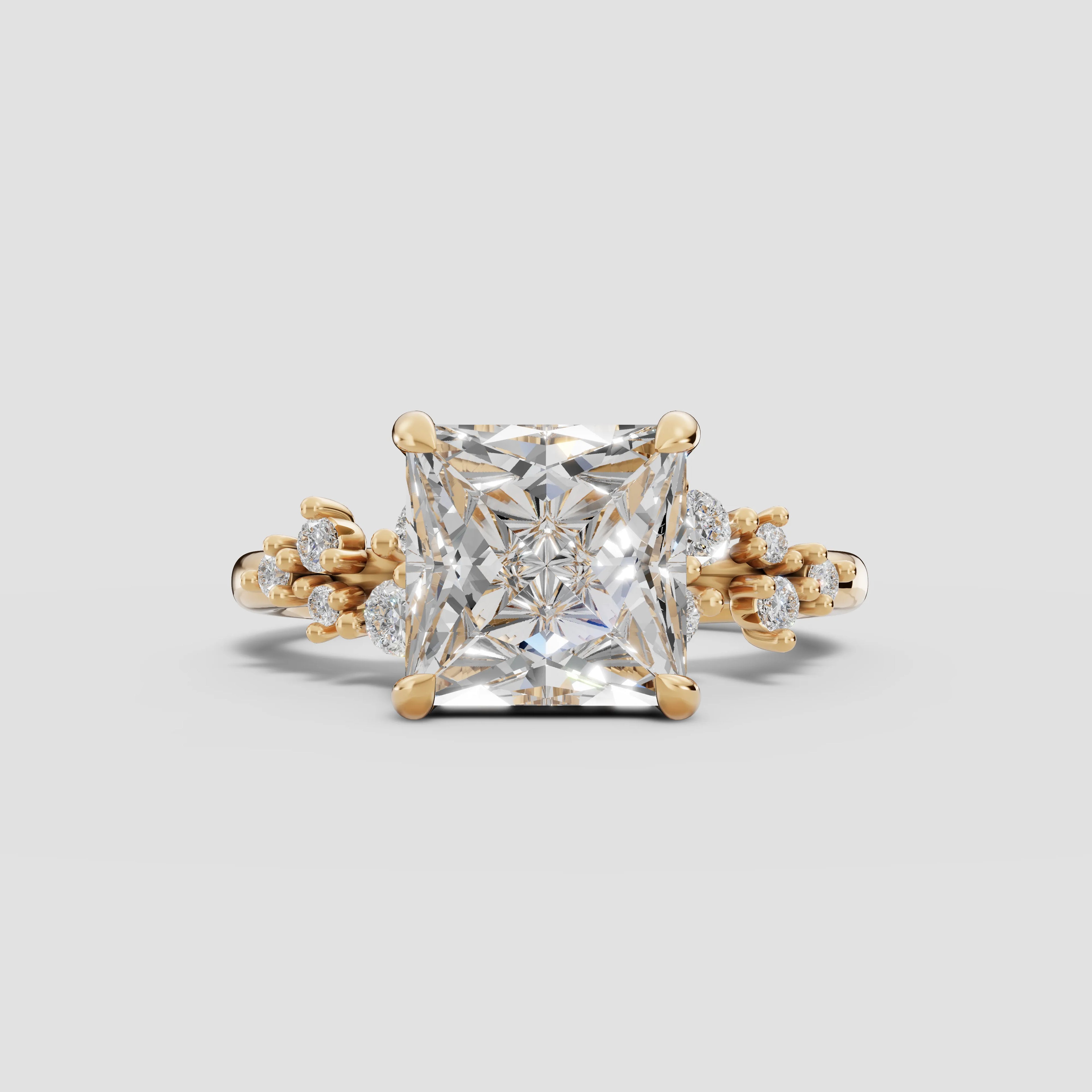 JASMINE | Anillo clúster princesa
