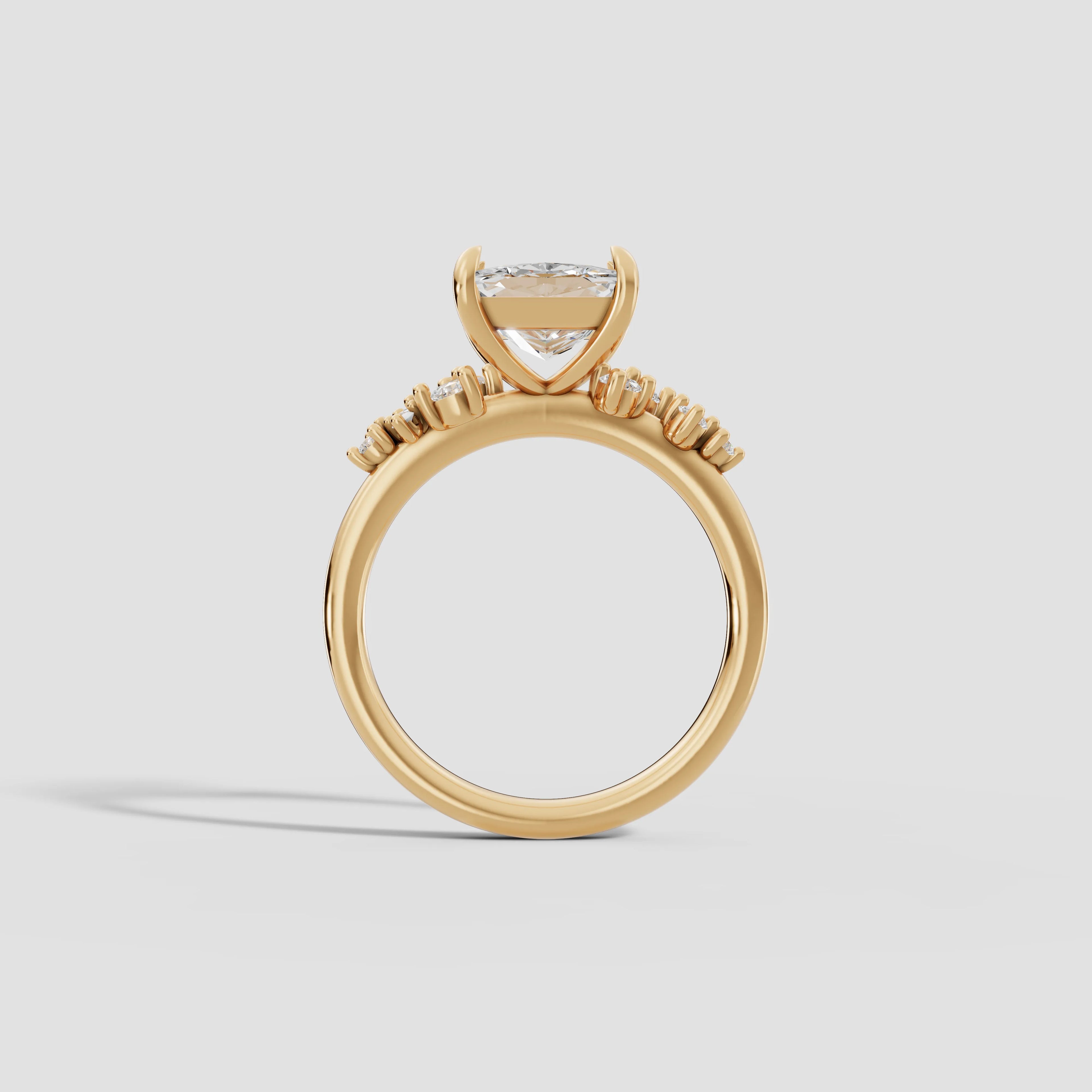 JASMINE | Anillo clúster princesa
