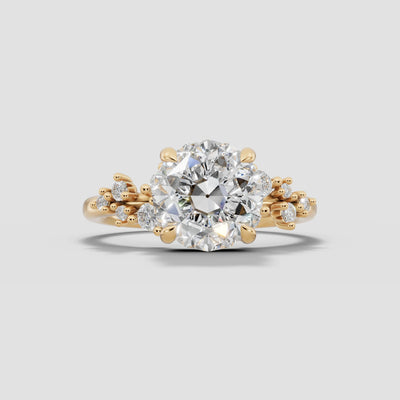 JASMINE | Anillo clúster brillante
