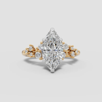JASMINE | Anillo clúster marquesa