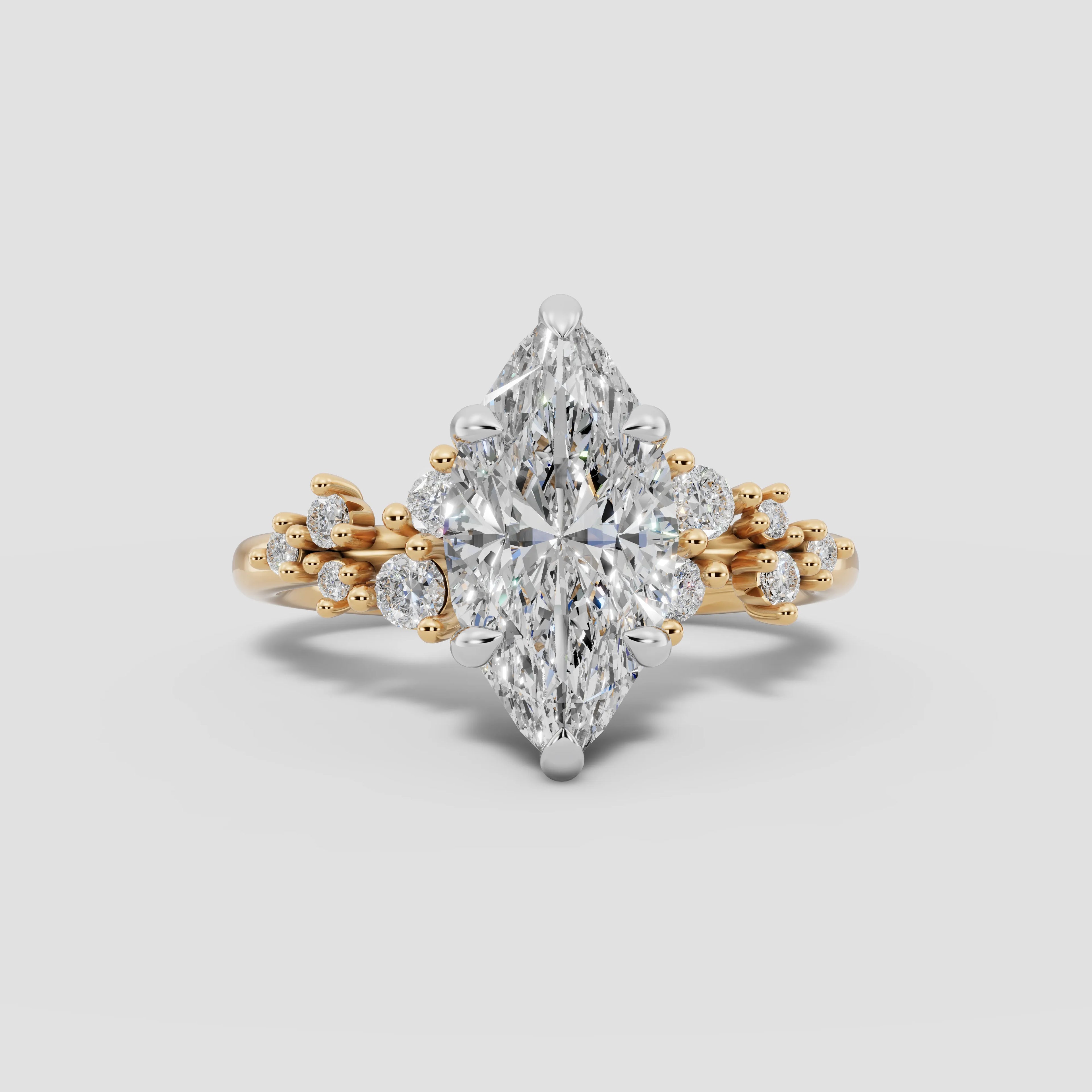 JASMINE | Anillo clúster marquesa