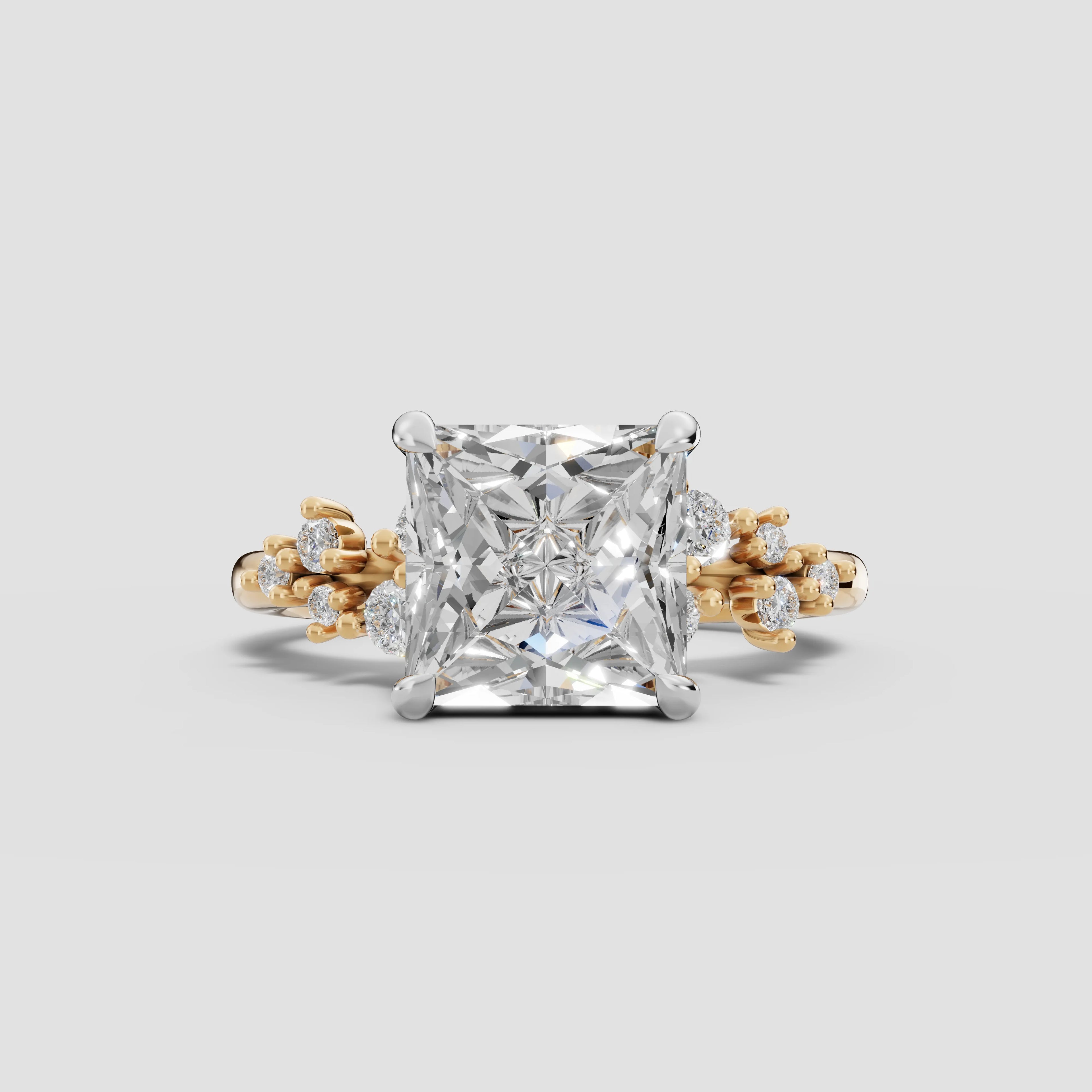 JASMINE | Anillo clúster princesa