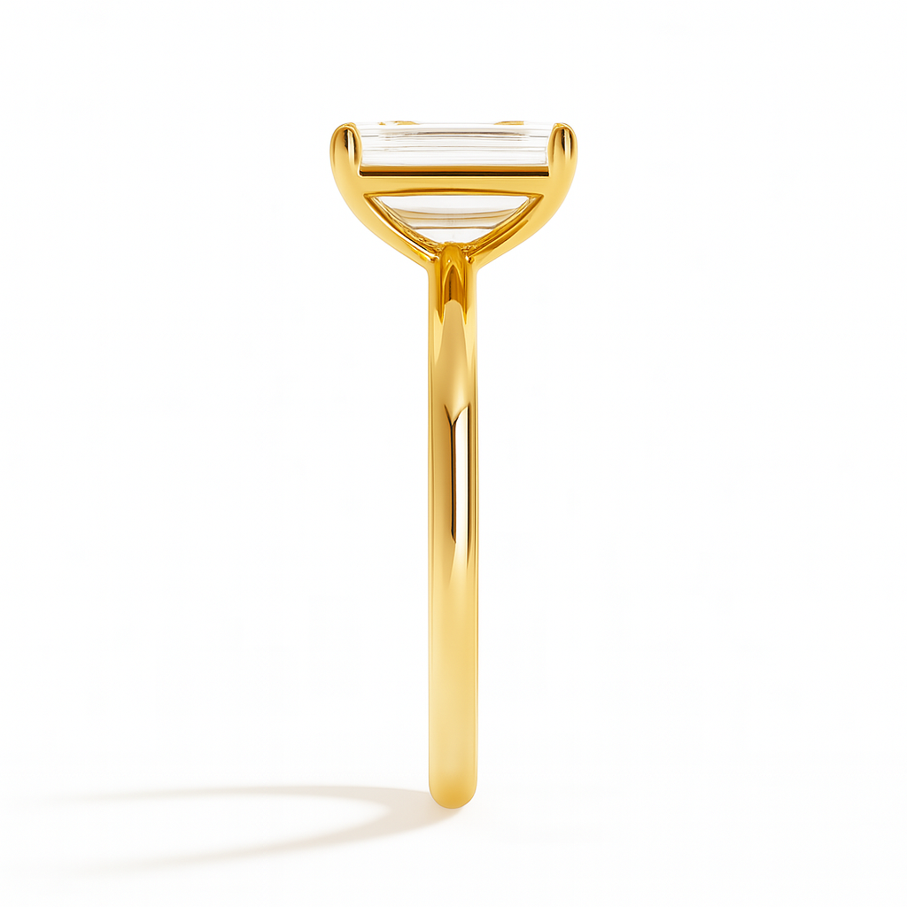 GAIA | Anillo solitario esmeralda