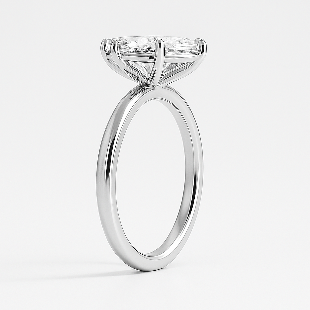GAIA | Anillo solitario marquesa