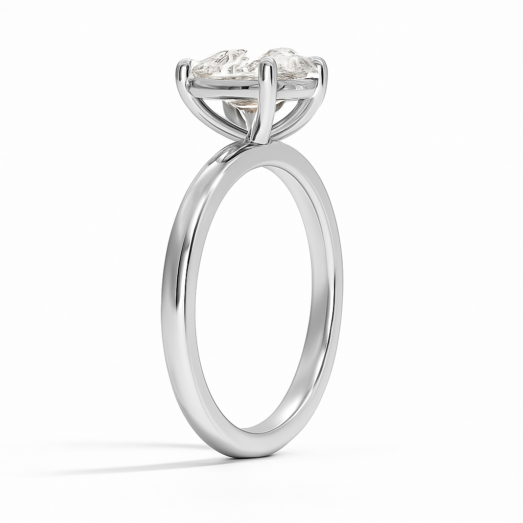 GAIA | Anillo solitario pera