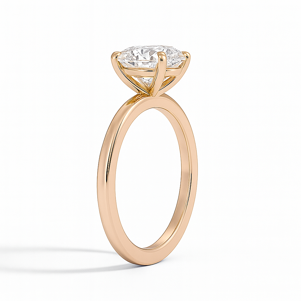 GAIA | Anillo solitario cojín