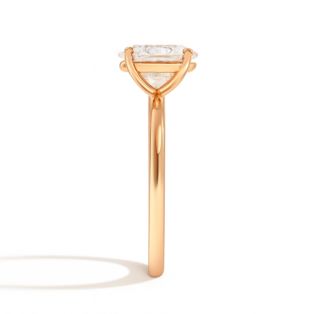GAIA | Anillo solitario brillante